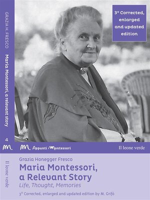 cover image of Maria Montessori, a Relevant Story
